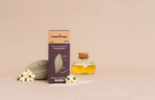 HappySoaps Shampoo Bar Repair & Reinforce Ceramide - 100g
