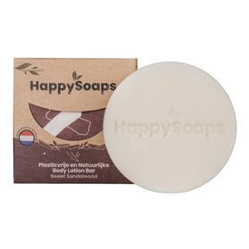 HappySoaps Sweet Sandalwood Body Lotion Bar - 70g