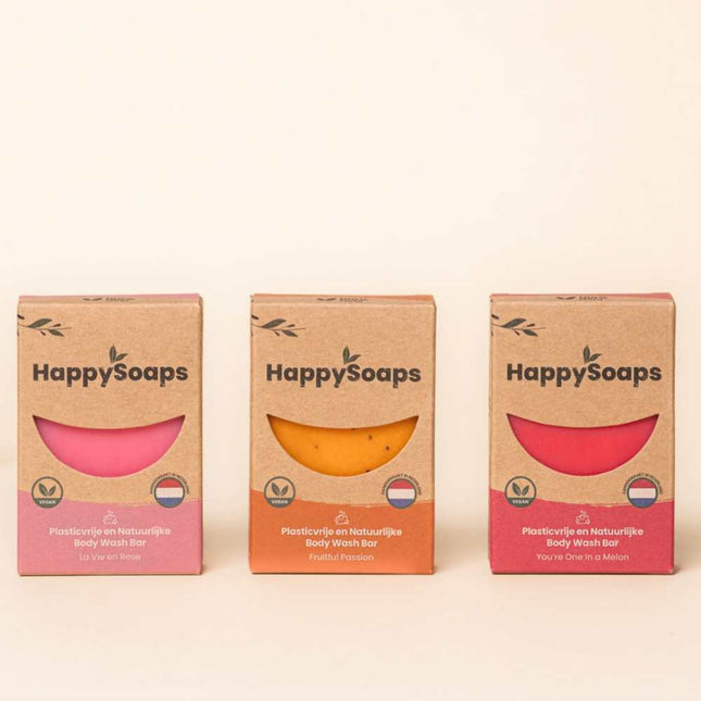 HappySoaps You’re One in a Melon Body Bar - 100g.