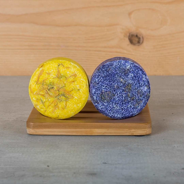 HappySoaps Zeep Houder Bamboe voor twee Bars en Zeep