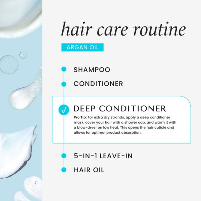 HASK Argan Oil Repairing Deep Conditioner - 236 ml