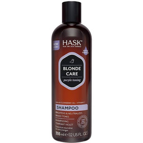 HASK Blonde Care Purple Toning Shampoo - 355ml