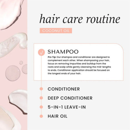 HASK Coconut Oil Nourishing Shampoo - 355ml