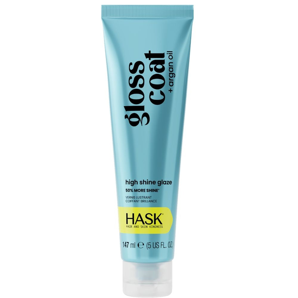 HASK Gloss Coat + Argan Oil High Shine Glaze - 147ml
