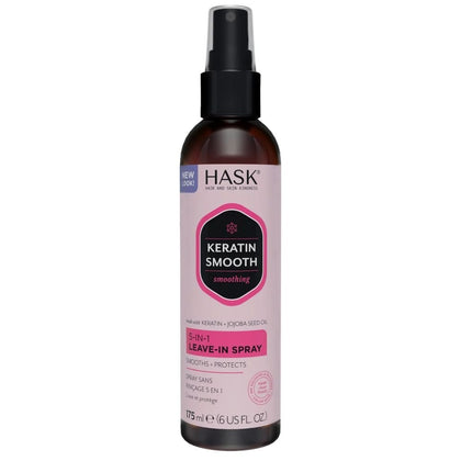 HASK Keratin Smoothing 5-in-1  Leave-In Spray - 175ml