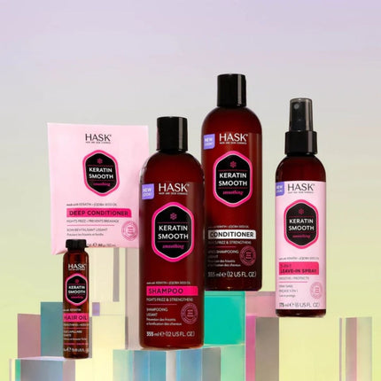 HASK Keratin Smoothing Shampoo - 355ml