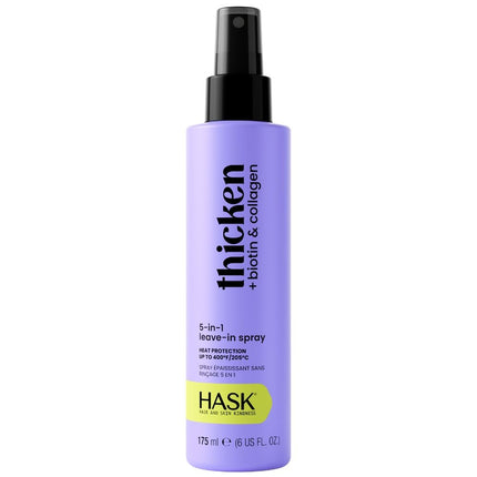 HASK Thicken + Biotin & Collagen 5-in-1 Leave-In Spray - 175ml