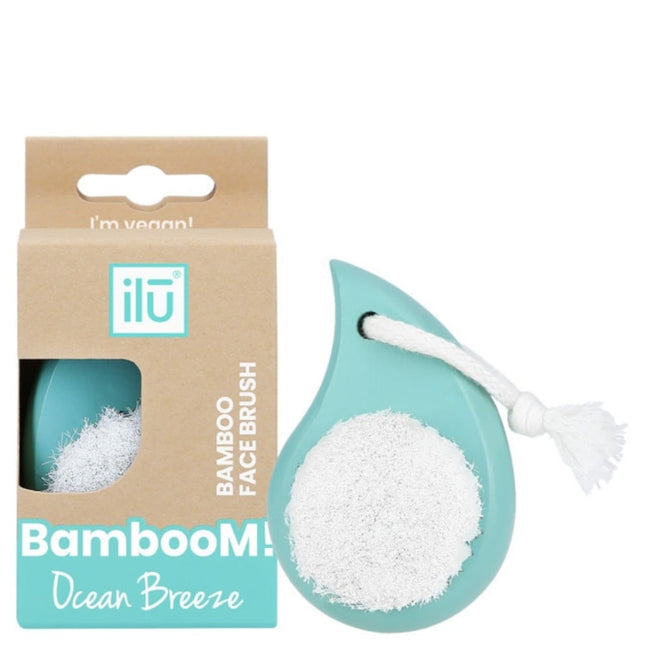 ilu Bamboom! Face Brush Bamboo - Ocean Breeze