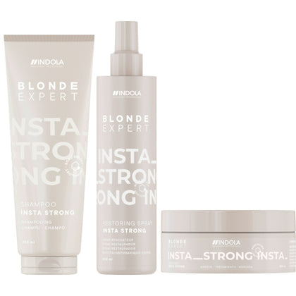 Indola Blonde Expert Insta Strong Trio - 250+300+200ml
