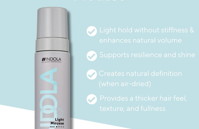 Indola Volume Light Mousse - 200ml