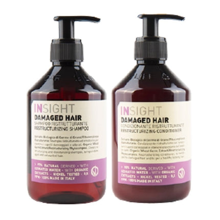 Insight Damaged Hair Restructurizing Set - 2x400ml