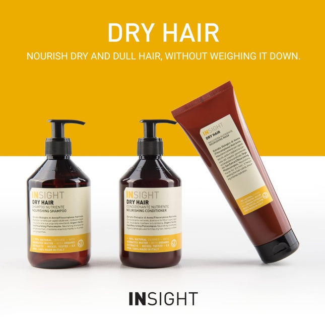 Insight Dry Hair Nourishing Trio - 400+400+250ml