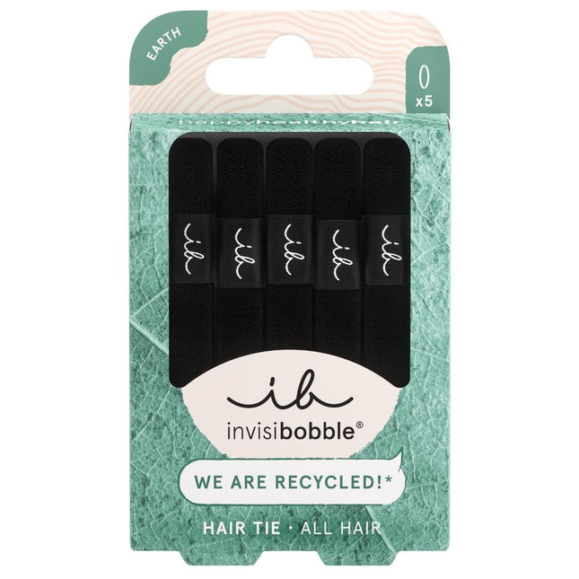 Invisibobble Hair Tie Black 5pc