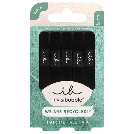 Invisibobble Hair Tie Black 5pc