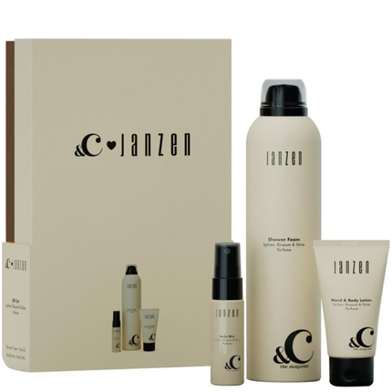 Janzen &C Gift Set Lychee Blossom & Shine - 200+40+20ml