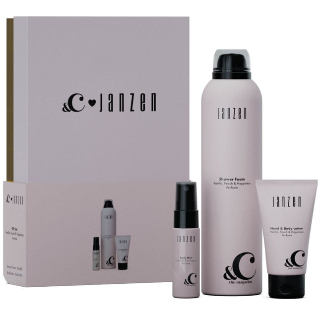 Janzen &C Giftset Vanilla Peach & Happiness