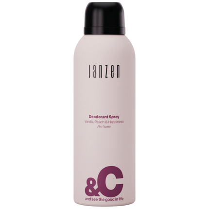 Janzen Deodorant Spray &C Vanilla Peach & Happiness - 150ml