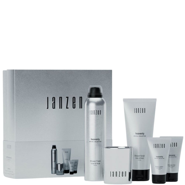 Janzen Gift Set Heavenly Home & Body M - 2x200+2x40ml+120gr