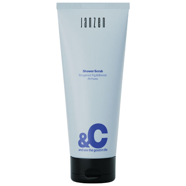 Janzen Shower Scrub &C Bergamot, Fig & Breeze - 200ml