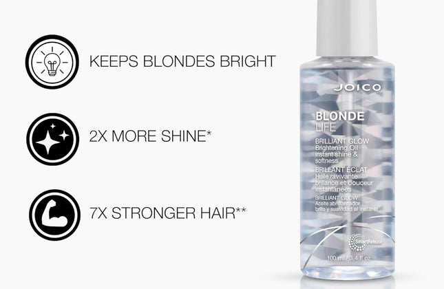 Joico Blonde Life Brilliant Glow Oil - 100ml