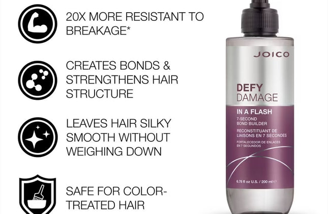 Joico Defy Damage  In A Flash 7-Second Bond Builder - 200ml