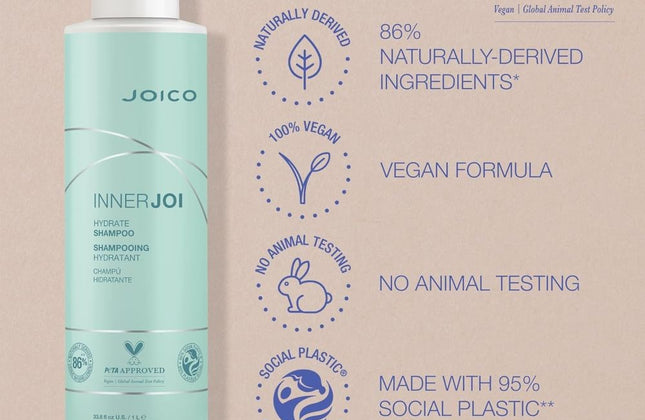 Joico Innerjoi Hydrate Shampoo - 300ml