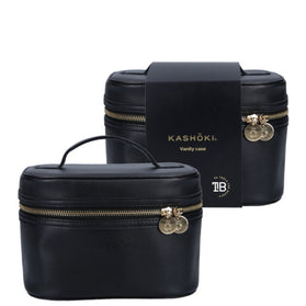 KASHŌKI Vanity Case Vegan Leather - Black