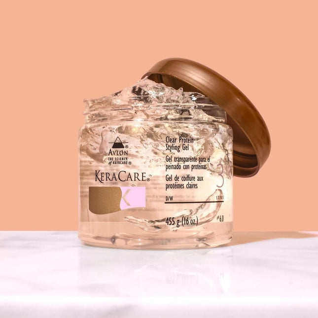 KeraCare Clear Protein Styling Gel - 455gr.