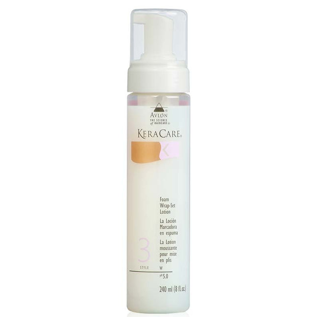 KeraCare Foam Wrap-Set Lotion - 240ml