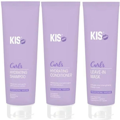 KIS Curls Shower & Shine Set - 300+250+150ml
