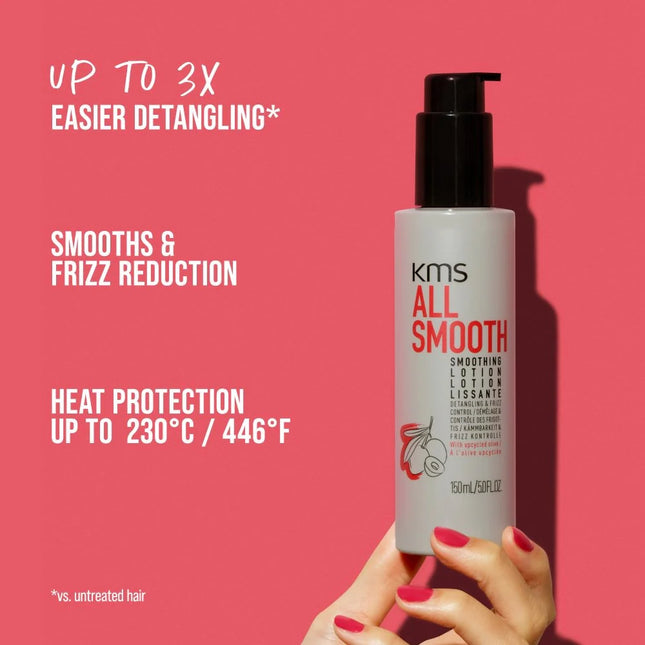 KMS Hair All Smooth Frizz Control Set - 300ml+250ml+150ml
