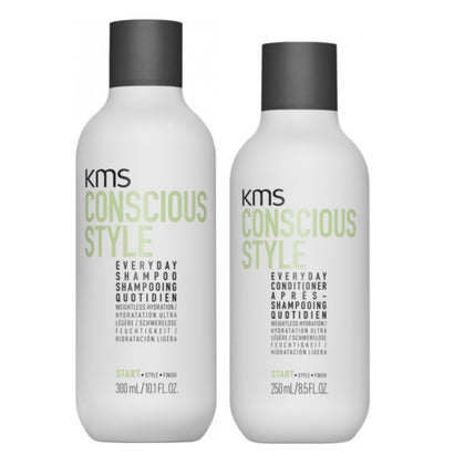 KMS Hair Conscious Style Everyday Set - 300+250ml