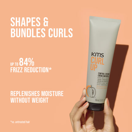 KMS Hair Curl Up Control Creme - 150ml