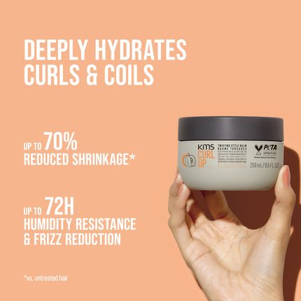 KMS Hair Curl Up Twisting Style Balm -  230ml