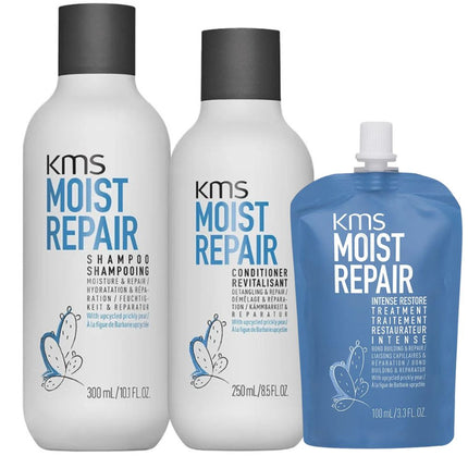 KMS Hair MoistRepair Trio - 300ml+250ml+100ml