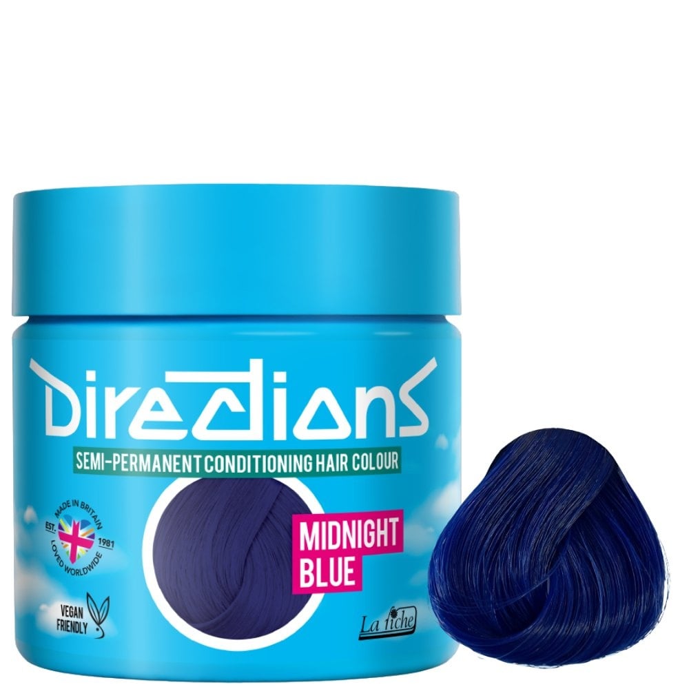 La Riche Directions Semi-Permanent Midnight Blue Color - 100ml