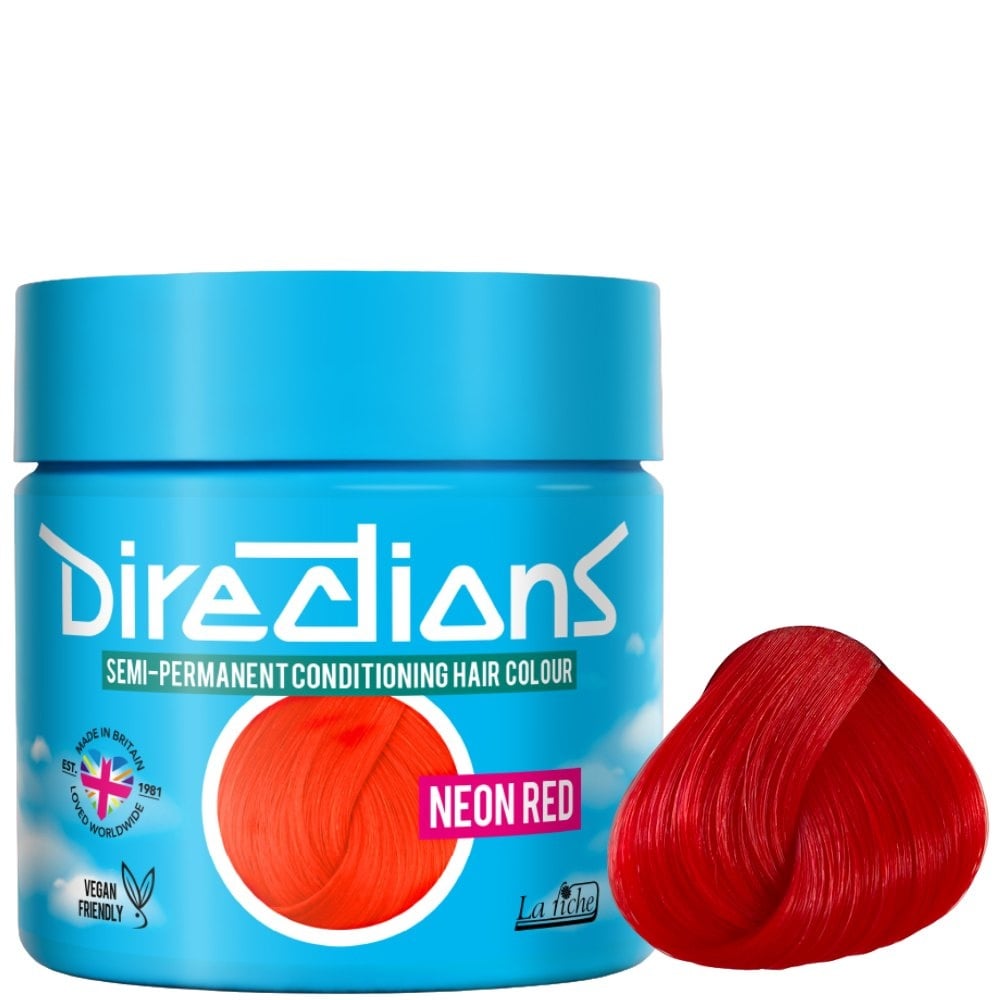La Riche Directions Semi-Permanent Neon Red Color - 100ml