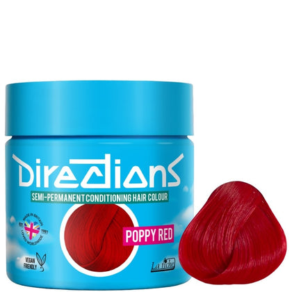 La Riche Directions Semi-Permanent Poppy Red Color - 100ml