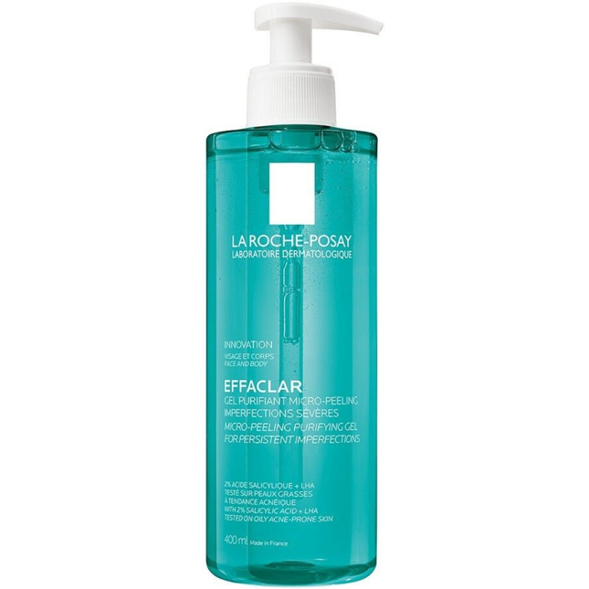 La Roche-Posay Effaclar Micro-Peeling Purifying Gel - 400ml