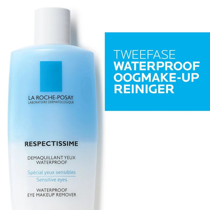 La Roche-Posay Respectissime Waterproof Eye Makeup Remover - 125ml