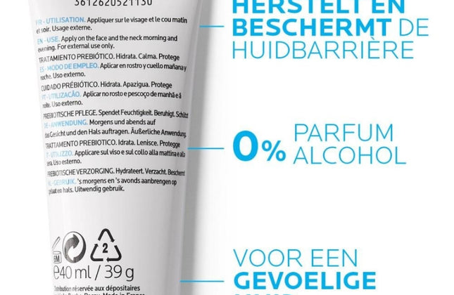 La Roche-Posay Toleriane Sensitive Crème - 40ml