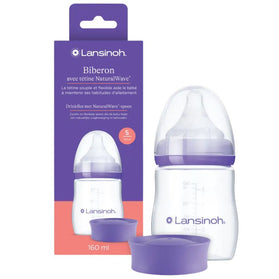 Lansinoh NaturalWave Babyfles - 160 ml - 1st