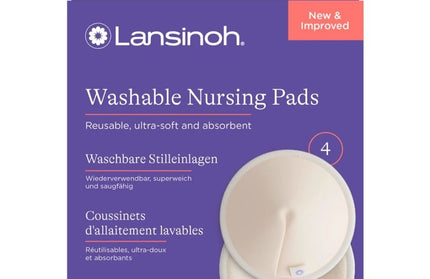 Lansinoh Wasbare Zoogcompressen Beige - 4st