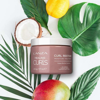LANZA Healing Curls Curl Restore Moisture Treatment - 177ml - Sale