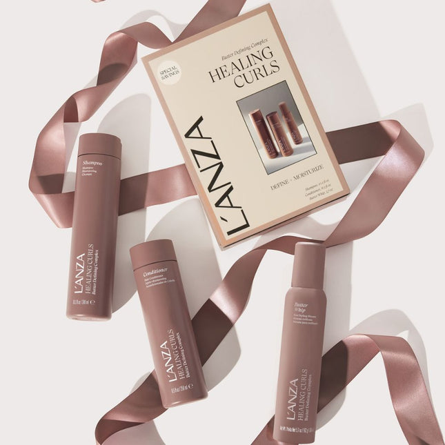 LANZA Healing Curls Giftset - 168+250+300ml