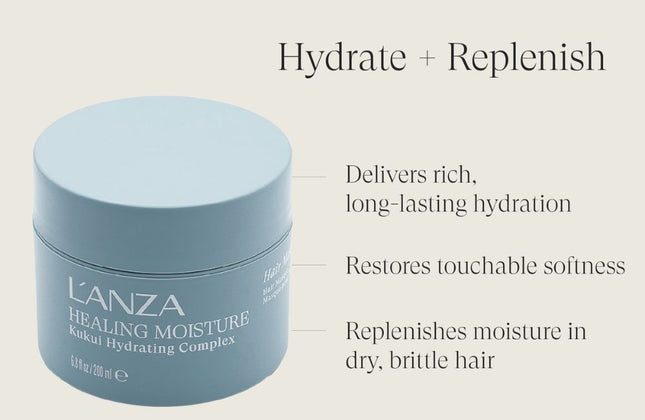 LANZA Healing Moisture Moi Moi Hair Masque - 200ml