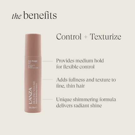 LANZA Healing Volume Zero Weight Gel - 200ml