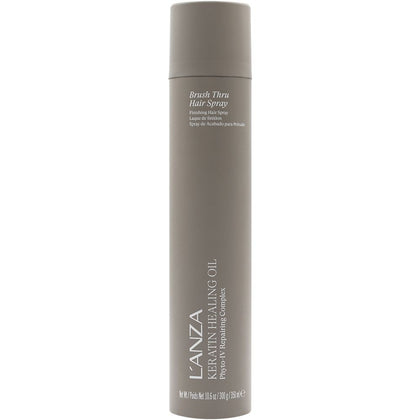 LANZA Keratin Healing Oil Brush Thru Hair Spray - 350ml
