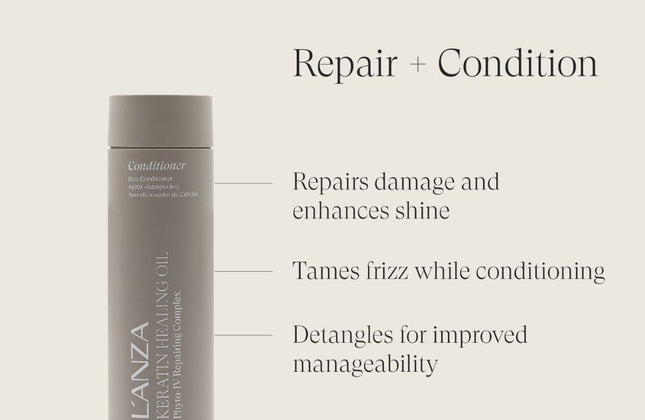 LANZA Keratin Healing Oil Lustrous Conditioner - 250ml