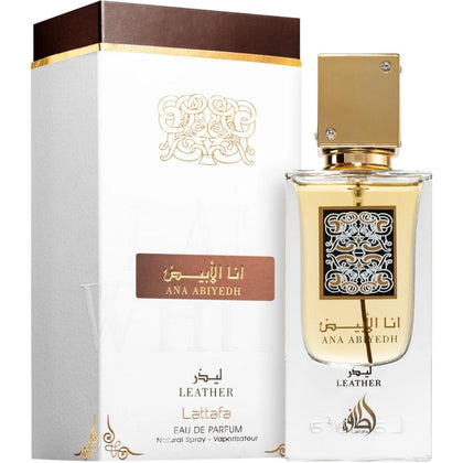 Lattafa Ana Abiyedh Leather Eau de Parfum - 60ml